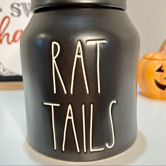 Rae Dunn Accents Rae Dunn Nwt Rat Tails Halloween Ceramic Canister
